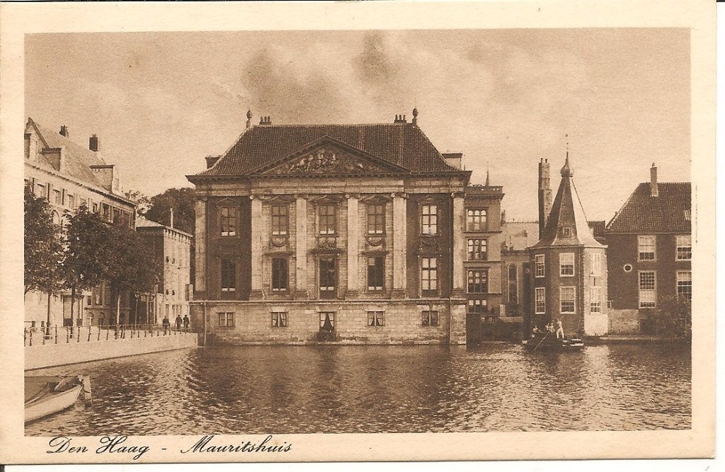 Den Haag  Mauritshuis., Ophalen of Verzenden, 1920 tot 1940, Ongelopen, Zuid-Holland