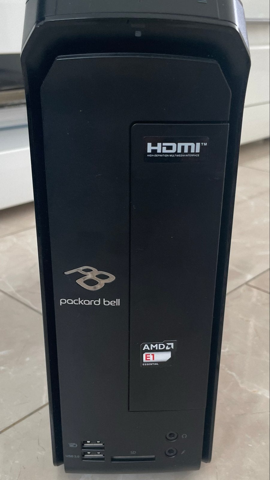 Packard Bell iMedia S2185 Desktop PC - AMD E1-2500, 4GB RAM, Computers en Software, Desktop Pc's, Gebruikt, Minder dan 2 Ghz, HDD