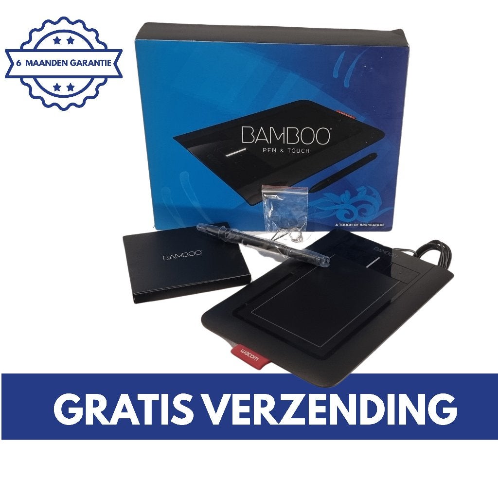 Wacom Bamboo Pen en Touch | Tekentablet | Wacom tekentablet, Computers en Software, Tekentablets, Verzenden, Zo goed als nieuw
