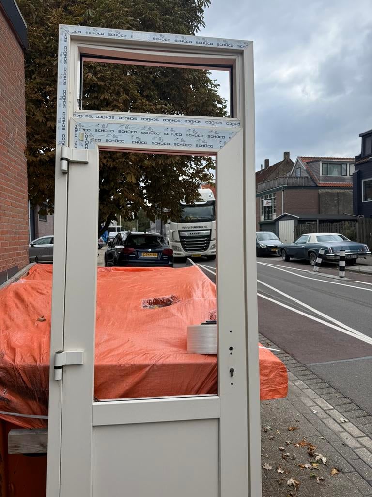 Schuco deuren, Doe-het-zelf en Verbouw, Kozijnen en Schuifpuien, 75 tot 150 cm, Deurkozijn, Ophalen of Verzenden, Zo goed als nieuw