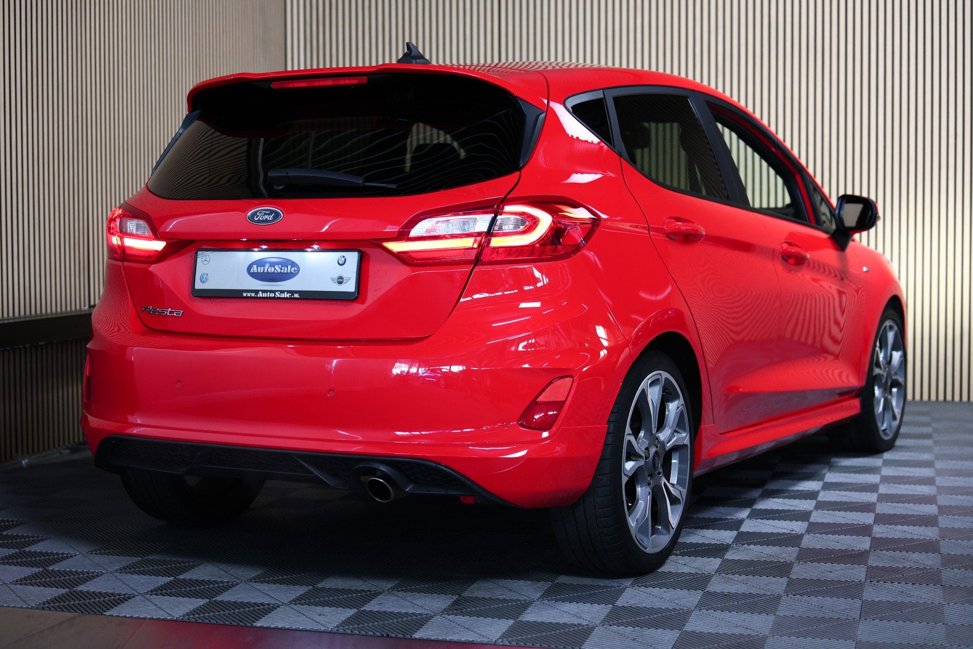 Ford Fiesta 1.0 EcoBoost 125 pk ! ST - Line X NAVI TOP 2017, Voorwielaandrijving, Gebruikt, Automatische klimaatregeling, Origineel Nederlands