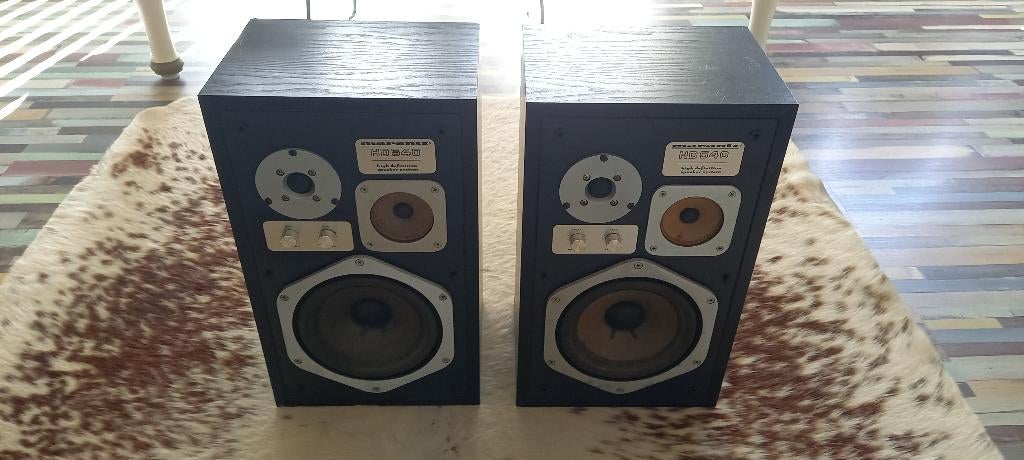 Marantz HD 540 speakers vintage 1976, Ophalen of Verzenden, Minder dan 60 watt, Front, Rear of Stereo speakers, Overige merken