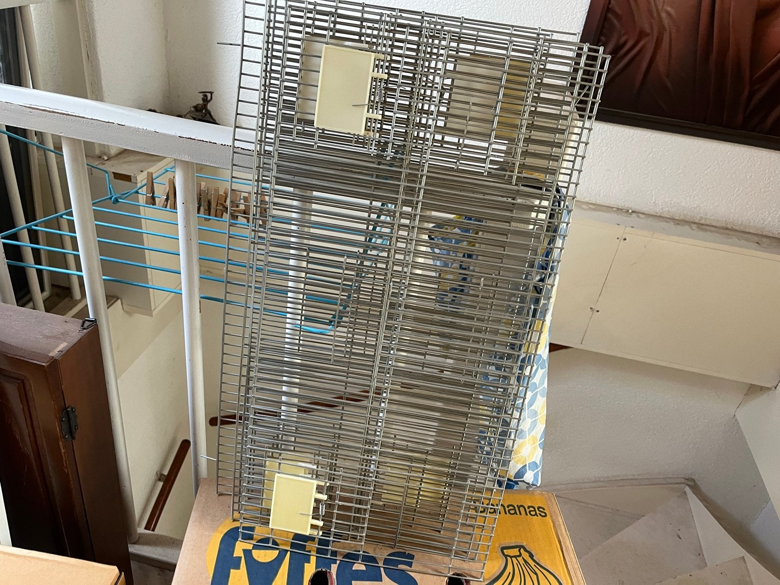 Vogelhok frontjes, Dieren en Toebehoren, Ophalen, Zo goed als nieuw, Aluminium, Vogelkooi