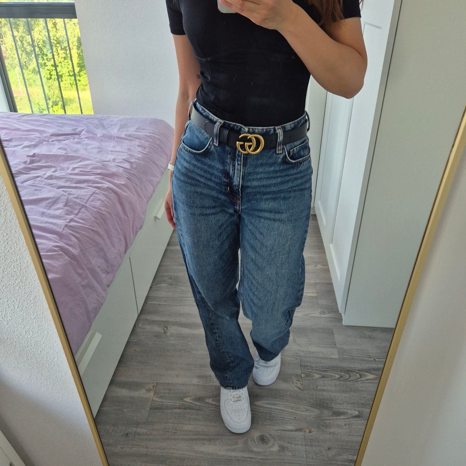 H&M wide high blauwe jeans maat 36, Kleding | Dames, H&M, Blauw, Nieuw, Ophalen of Verzenden