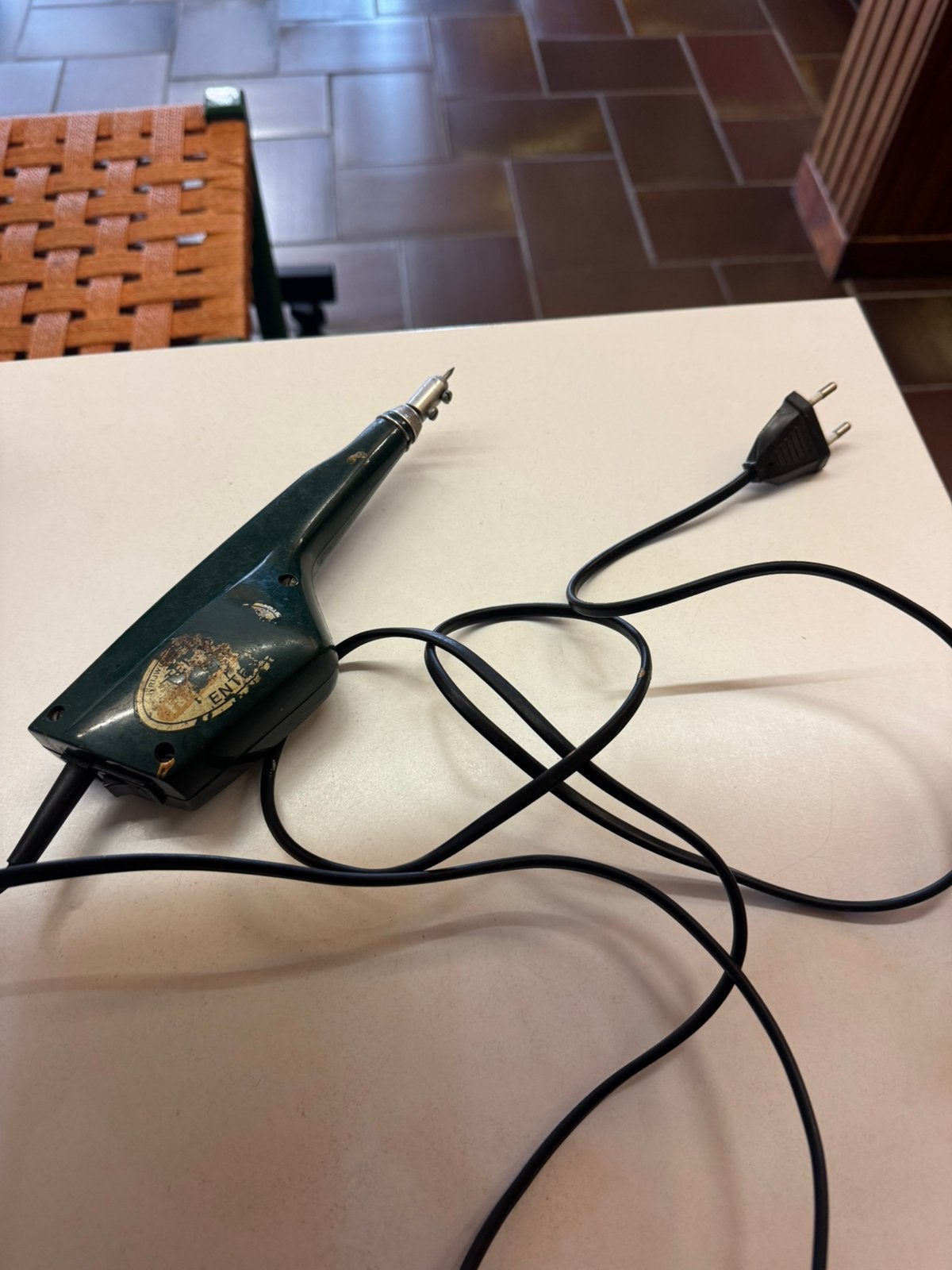 Signograph 25-220 volt graveer apparaat (Nr: 2331), Verzenden, Zo goed als nieuw