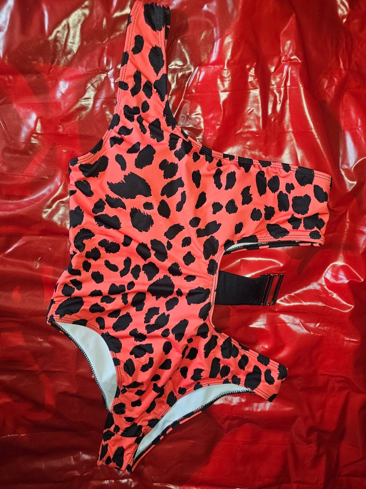 Badpak met luipaardprint - Maat L, Verzenden, Gedragen, Meerkleurig, Badpak