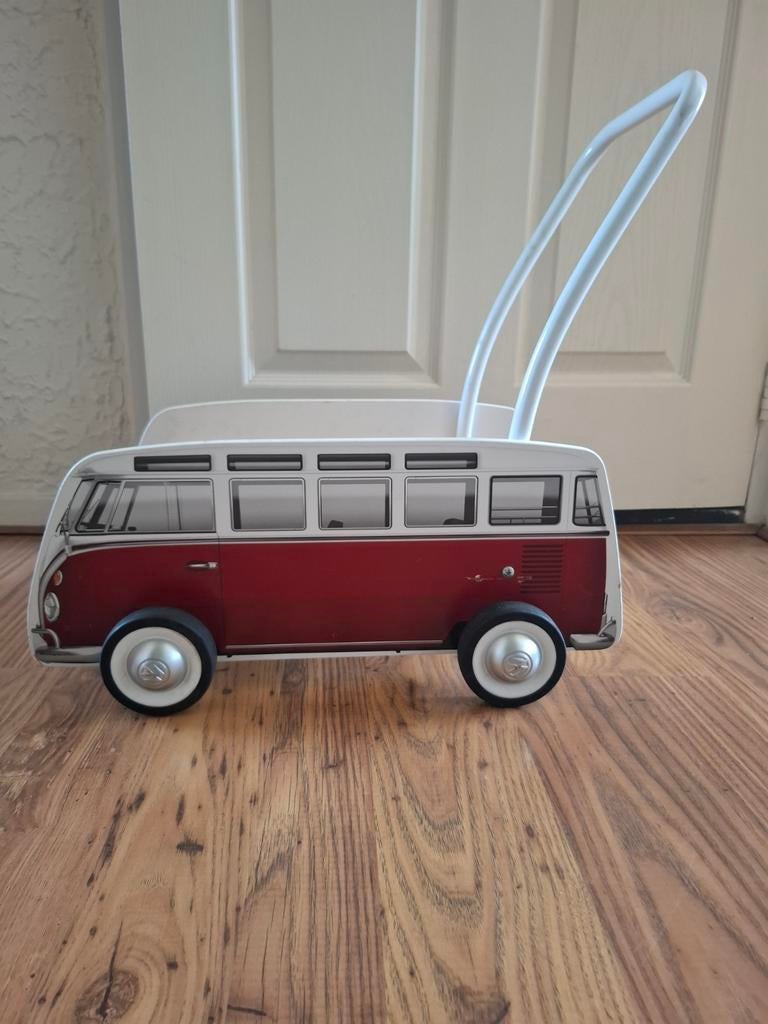 Volkswagen T1 Loopauto - Rood/Wit, Ophalen of Verzenden, Zo goed als nieuw, Loopvoertuig