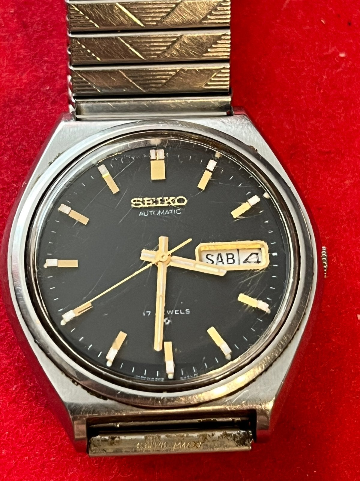 Seiko heren horloge, Ophalen of Verzenden, Zo goed als nieuw, Staal, Seiko