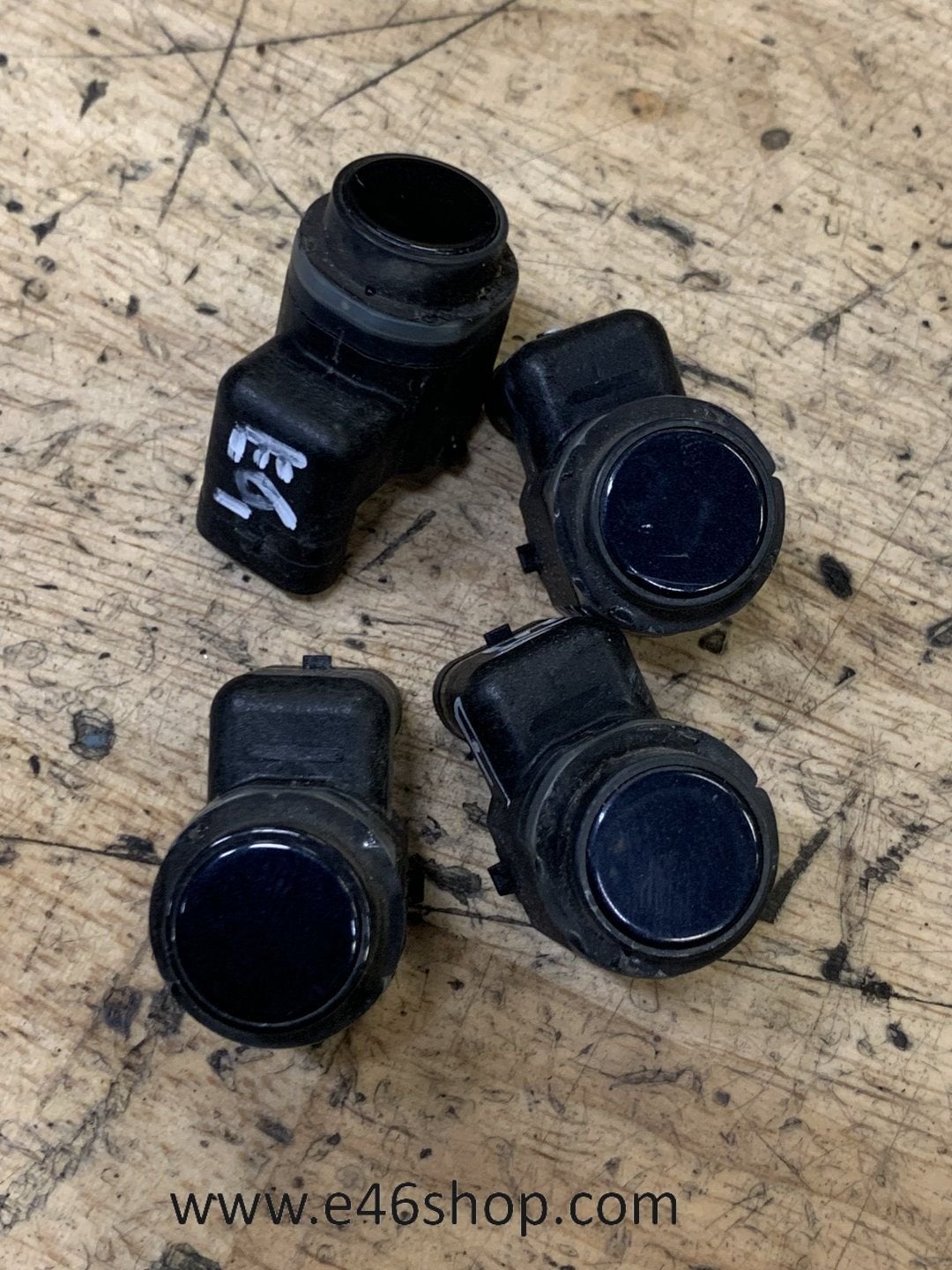 PDC SENSOR ACHTERKANT BMW 5 SERIE E60 E61 MONACO BLAUW, Gebruikt, -, -, Ophalen of Verzenden
