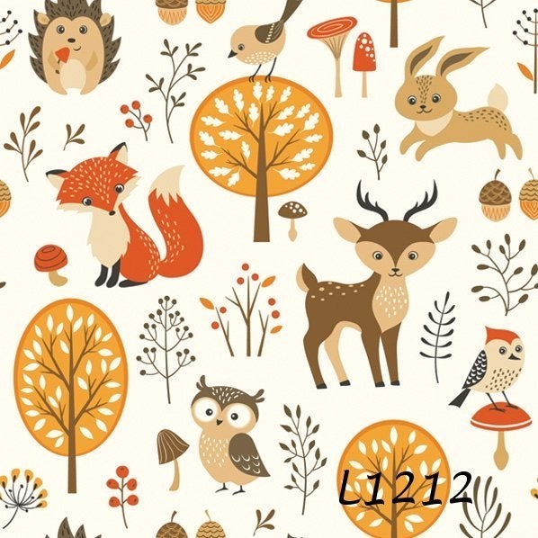 Servetten decoupage/bullet journal * bos dieren L1212, Verzenden, Nieuw