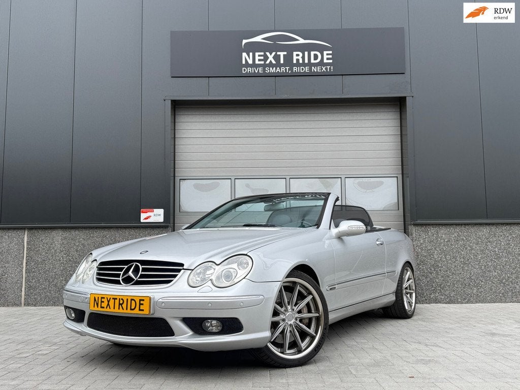Mercedes-Benz CLK-klasse Cabrio 500 Avantgarde | Memory Seat, Automaat, Achterwielaandrijving, Gebruikt, 8 cilinders