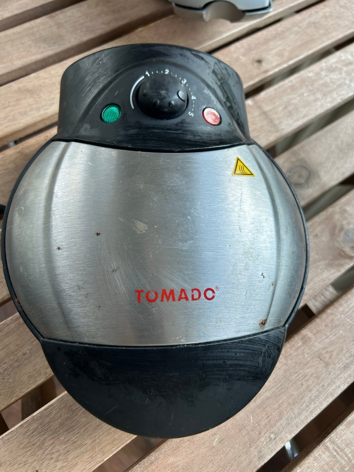 Tomado Wafelijzer - Perfect voor hartvormige wafels, Ophalen of Verzenden, Gebruikt