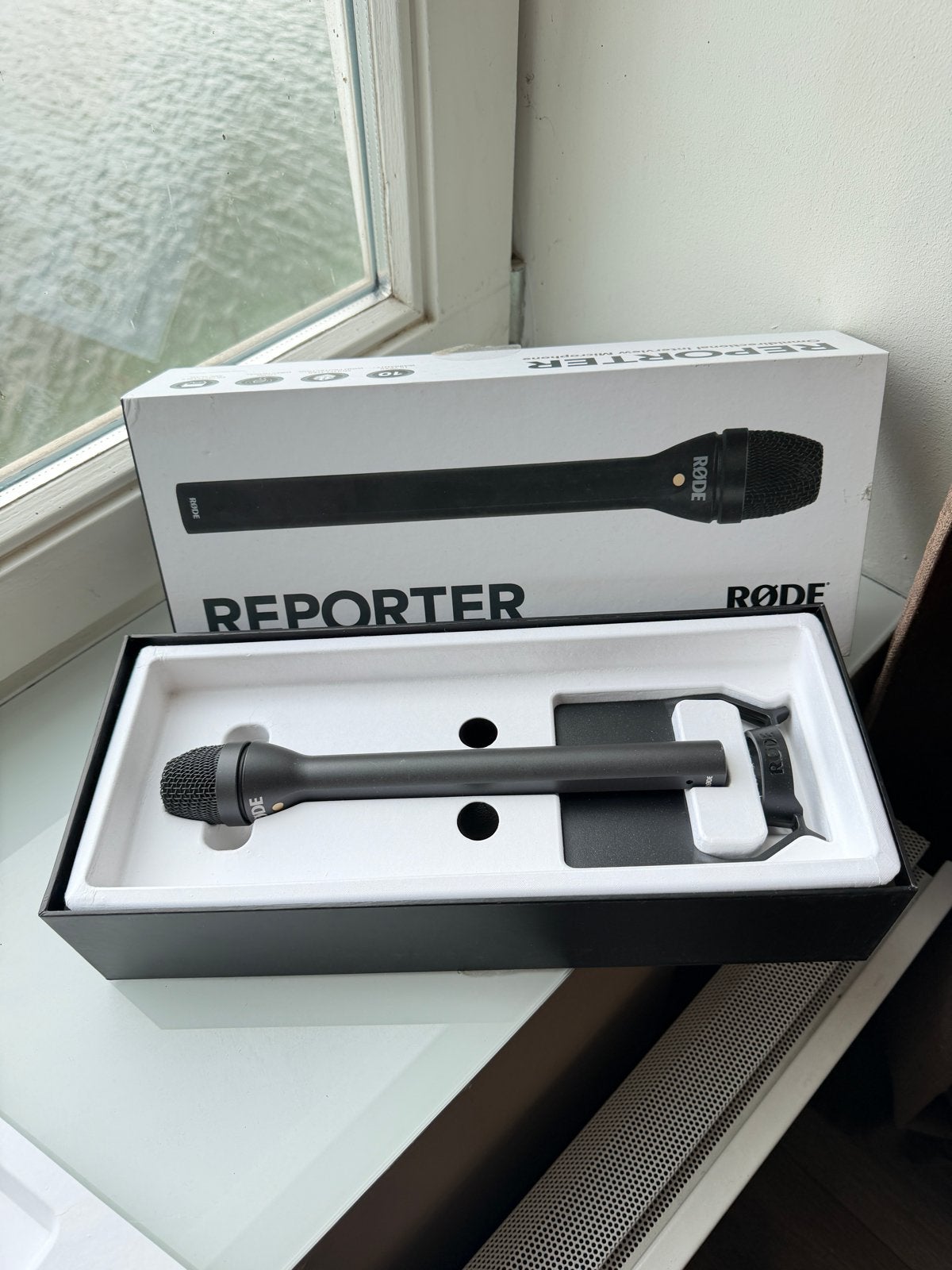 RØDE Reporter interviewmicrofoon - Zo goed als nieuw, Ophalen of Verzenden, Zo goed als nieuw, Overige typen