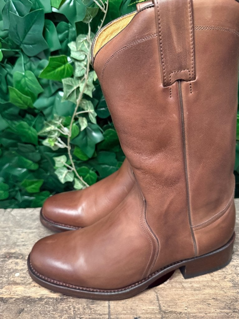 supergave volledig leren laarzen van Sendra maat 42, Sendra, Bruin, Boots, Nieuw