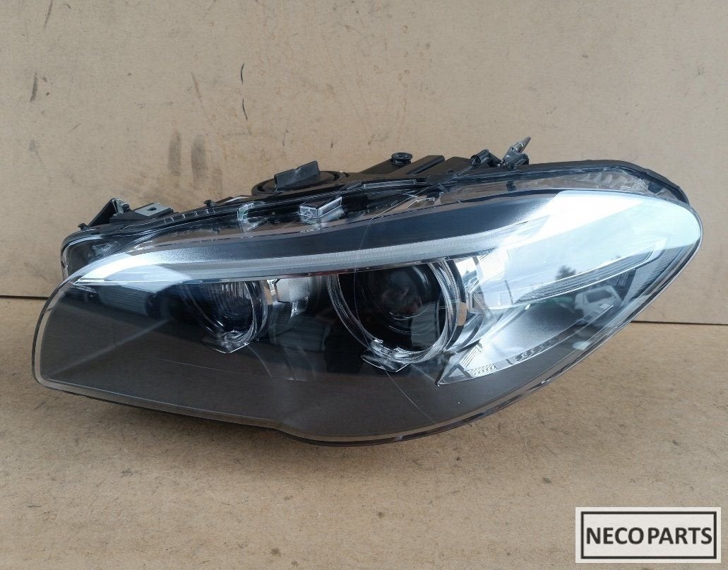 BMW F10 F11 FACELIFT XENON LED KOPLAMP ALLES LEVERBAAR!!, Gebruikt, -, -, Ophalen of Verzenden