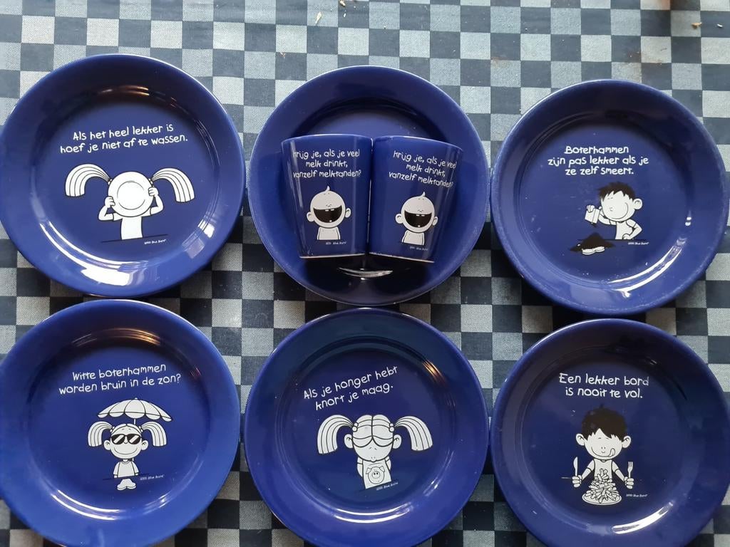 Blue Band servies, Ophalen of Verzenden