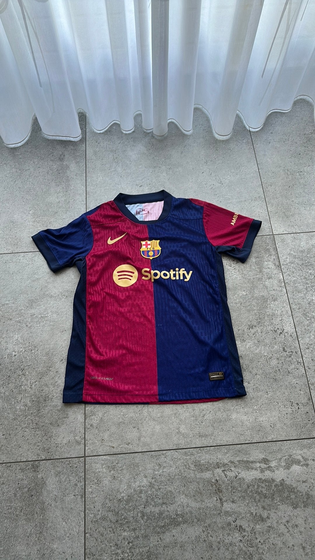 Barcelona voetbal shirt, Maat S, Ophalen of Verzenden, Gebruikt, Shirt