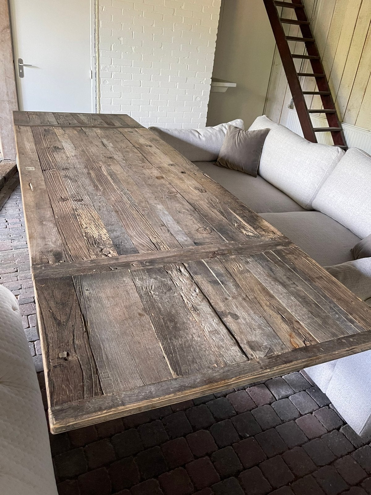 Eettafel Riviera Maison 280x90cm of 180x90cm, Ophalen, Rechthoekig, 200 cm of meer, 50 tot 100 cm