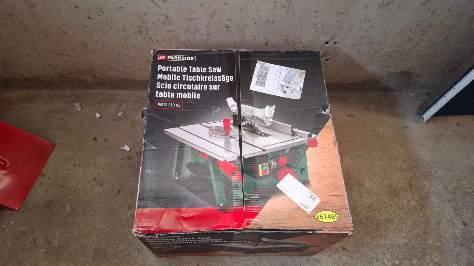 Parkside Cirkelzaag PMTS 210 A1