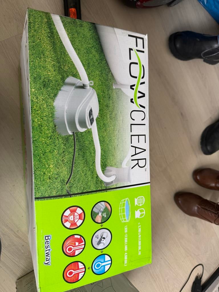 Bestway Flowclear Zwembadverwarming - Heerlijk warm water, Ophalen of Verzenden, Zo goed als nieuw