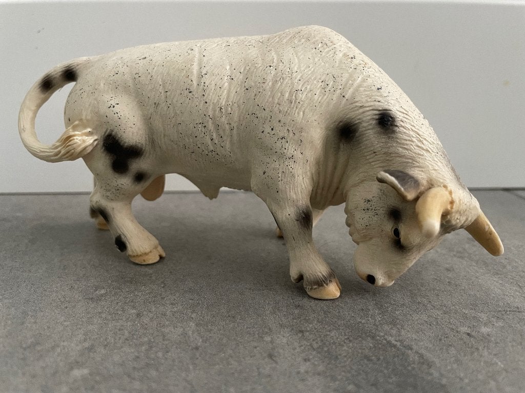 Schleich stier - Schleich 13613 Rodeo Bull., Ophalen of Verzenden, Zo goed als nieuw, Boerderijdier, Beeldje of Figuurtje