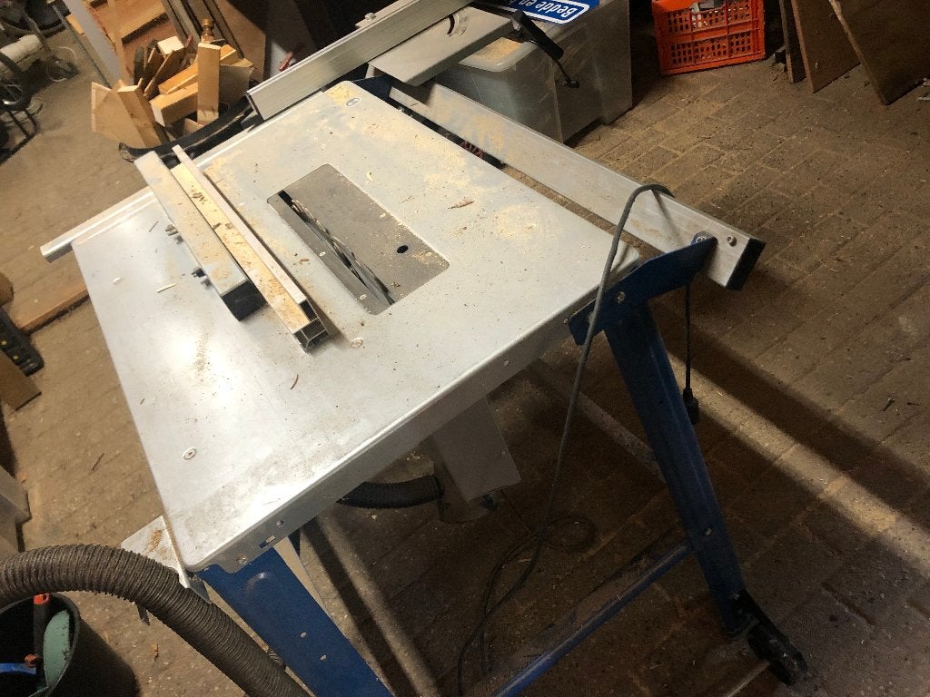 zaagtafel scheppach, Ophalen, Gebruikt, Cirkelzaag, 1200 watt of meer