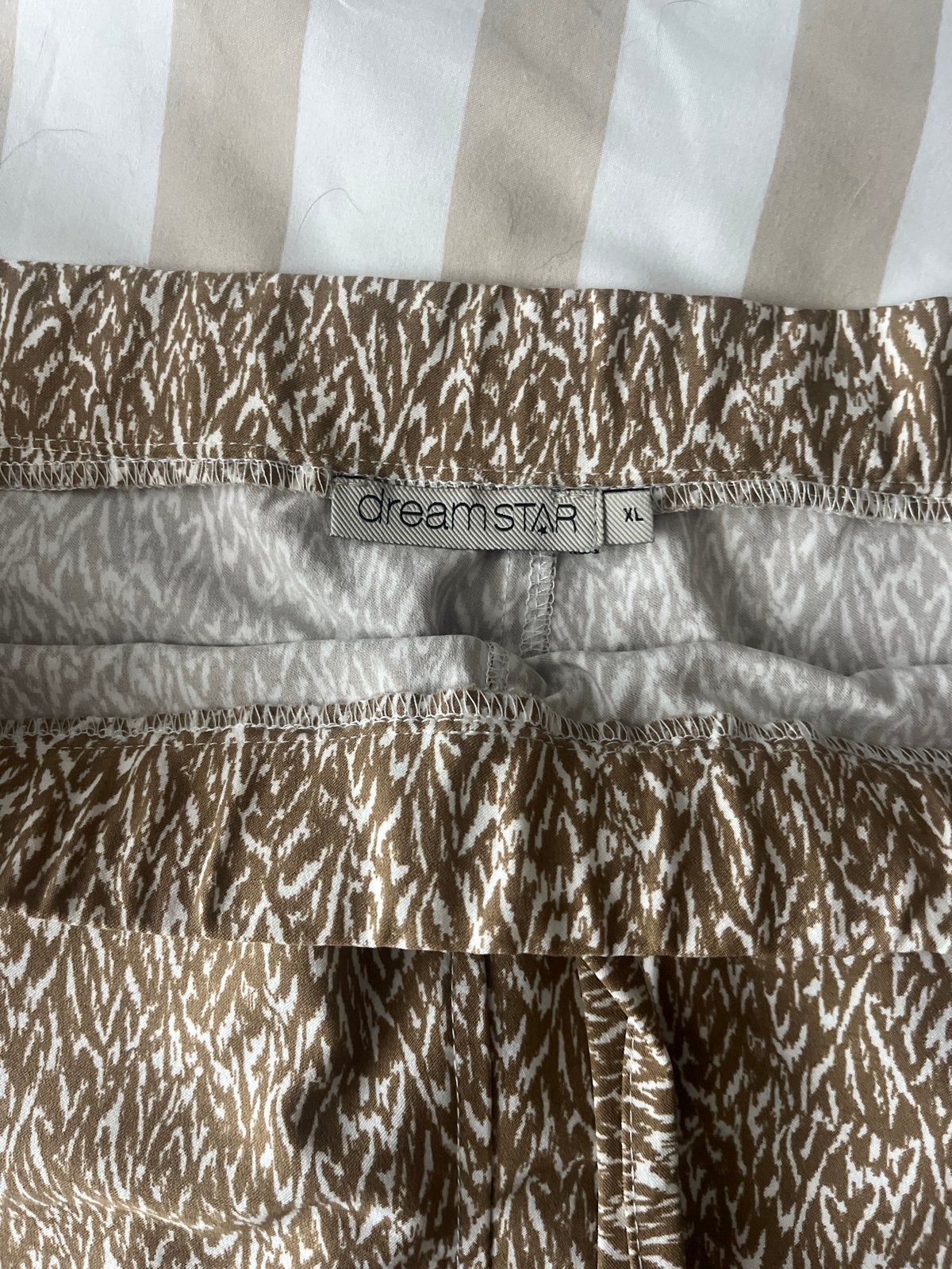 DreamSTAR rok met print - Maat XL, Bruin, Maat 46/48 (XL) of groter, Ophalen of Verzenden, Zo goed als nieuw