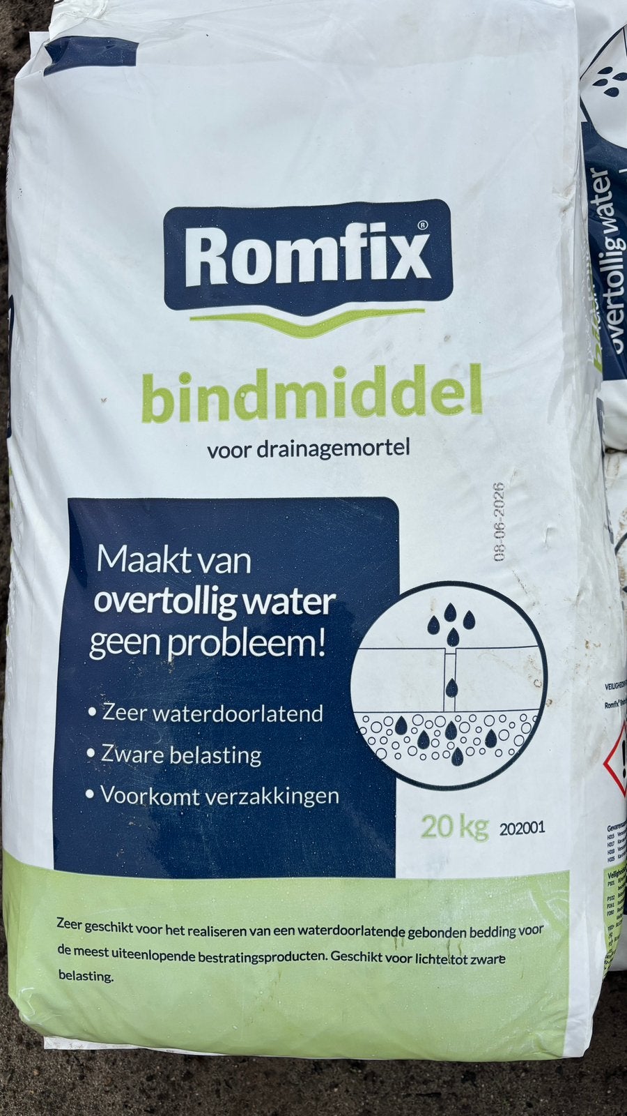Romfix bindmiddel, Tuin en Terras, Ophalen of Verzenden, Nieuw, Overige typen