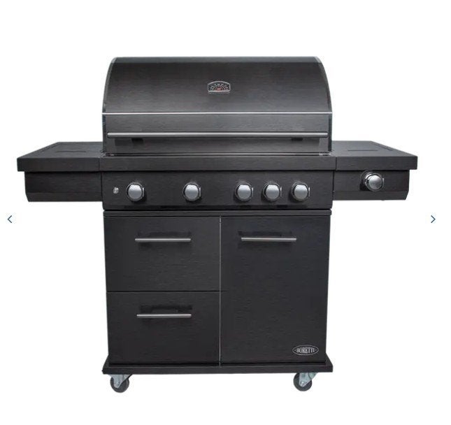 borreti Imperatore nero gasbarbecue 4b, Ophalen, Nieuw, Boretti