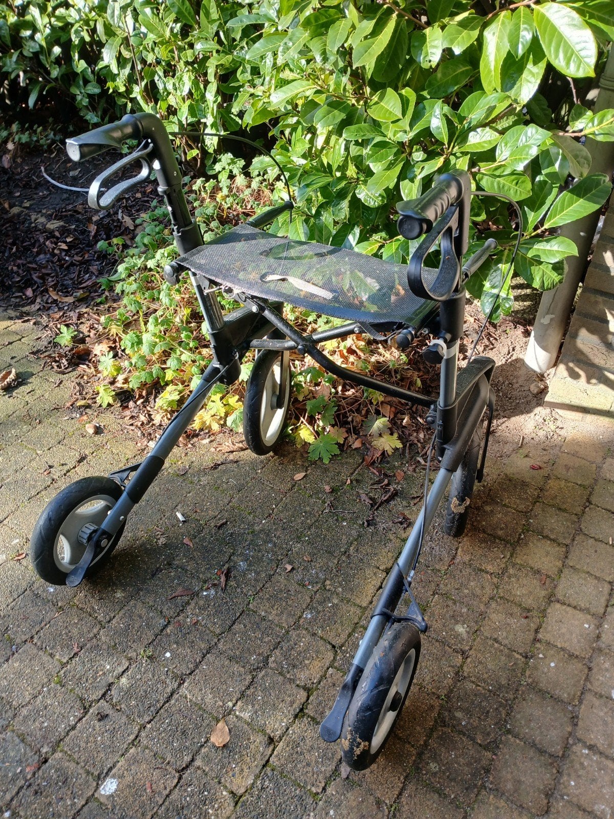 Rollator merk Topro Olympos, lichtgewicht en badstoel, Ophalen, Lichtgewicht
