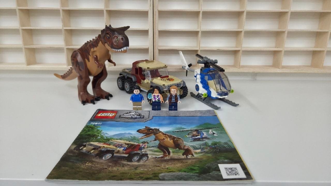 Lego jurassic world 76941 carnotaurus achtervolging, Kinderen en Baby's, Speelgoed | Duplo en Lego, Jurassic World, Lego, Ophalen of Verzenden