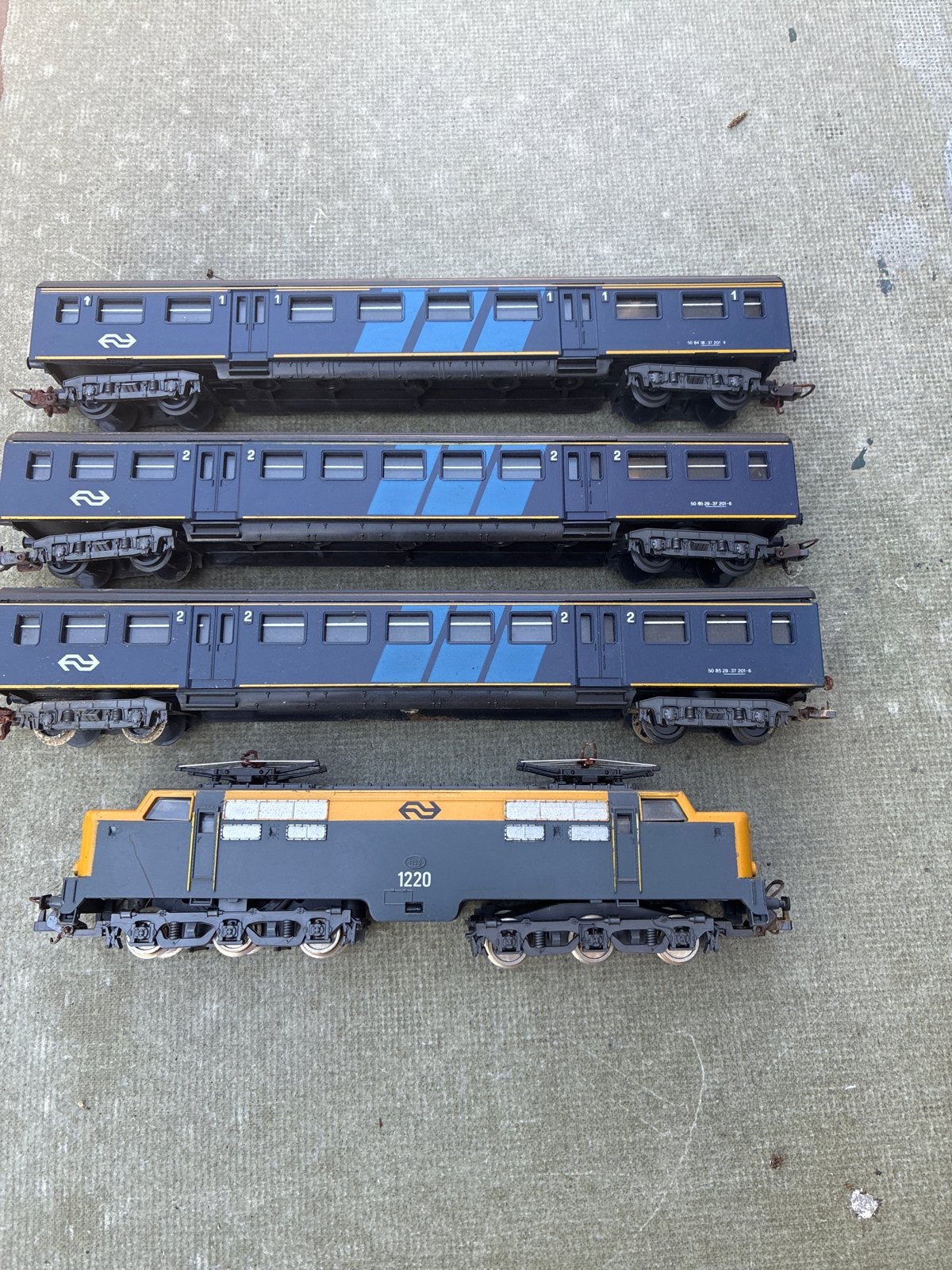 Lima NS 1220 locomotief 16mm spoorbreedte, Hobby en Vrije tijd, Modeltreinen | Overige schalen, Overige merken, Gelijkstroom, Ophalen of Verzenden
