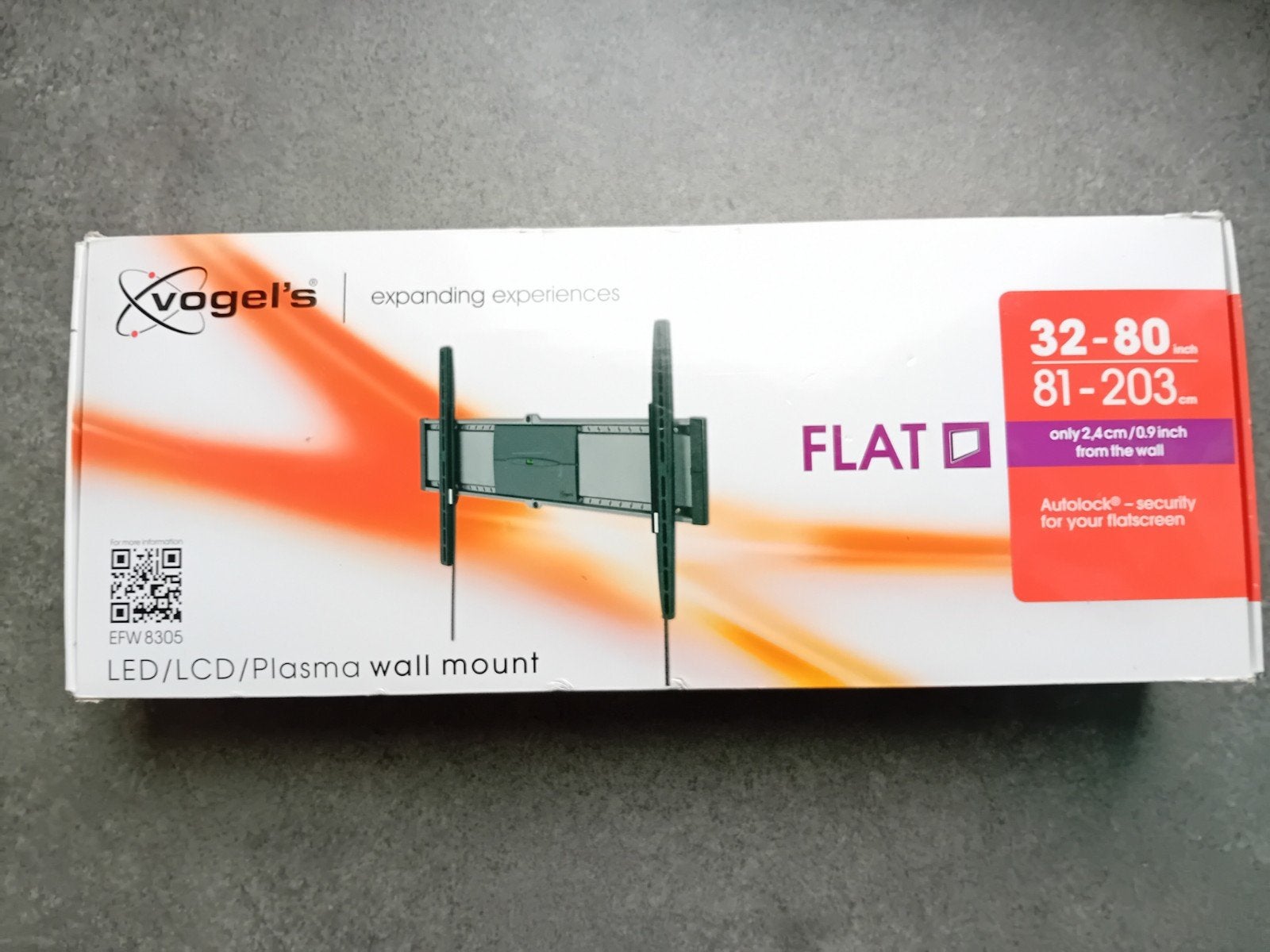 Vogel's TV Beugel 32-80 inch (81-202 cm) met Autolock, Ophalen of Verzenden
