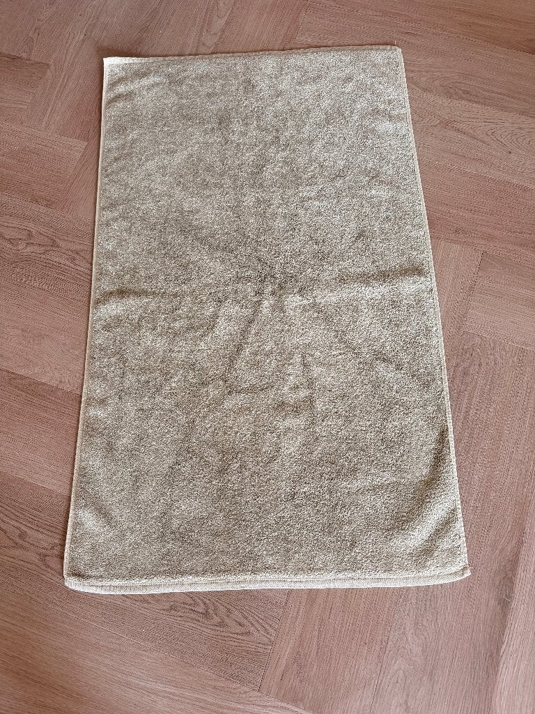 Möve badmat - Zo goed als nieuw, Ophalen, Beige, Zo goed als nieuw, Badmat