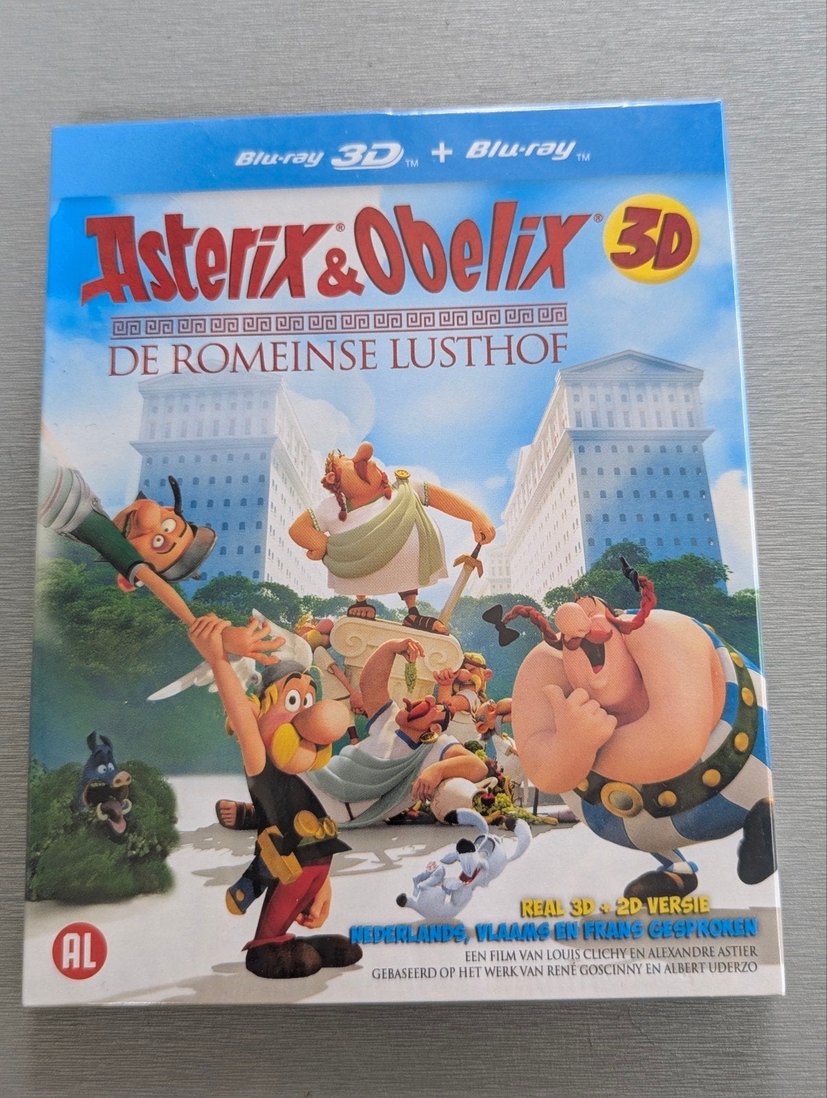 Asterix & Obelix: De Romeinse Lusthof 3D Blu-ray (Nieuw), Verzenden, Nieuw in verpakking, Tekenfilms en Animatie