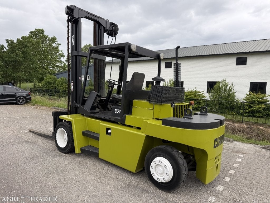 Clark 7.5 tonner diesel heftruck vorkversteller 7000uur, Info@vanbeurdenheftrucks.nl, Diesel, Heftruck, Ophalen of Verzenden