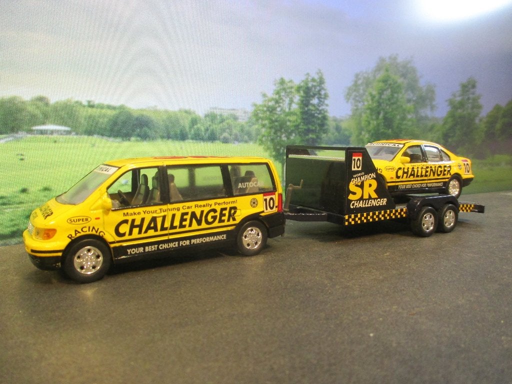 1:38 Mercedes Benz Vito + BMW E39 5-Serie met auto-ambulance, Ophalen of Verzenden, Zo goed als nieuw, Auto, Overige merken