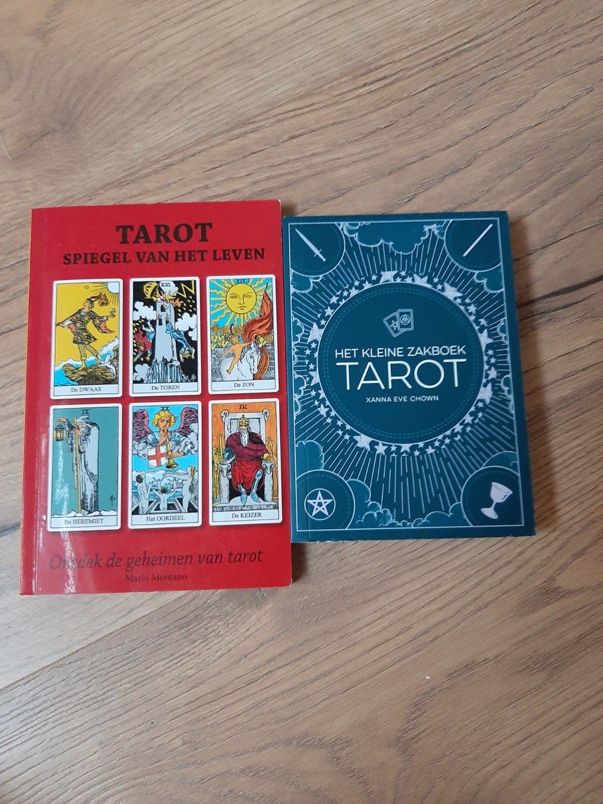 Tarot Boeken: Spiegel van het Leven & Het Kleine Zakboek, Achtergrond en Informatie, Mario Montano, Xanna Eve Chown, Tarot of Kaarten leggen