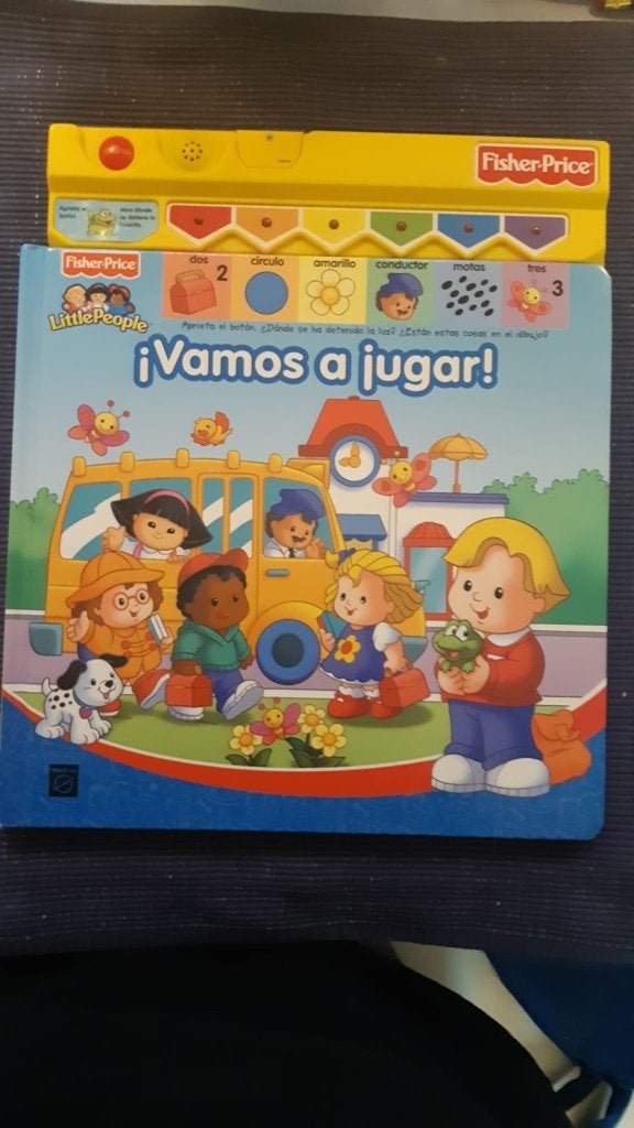 spaans kinder leerboek, Ophalen, Zo goed als nieuw