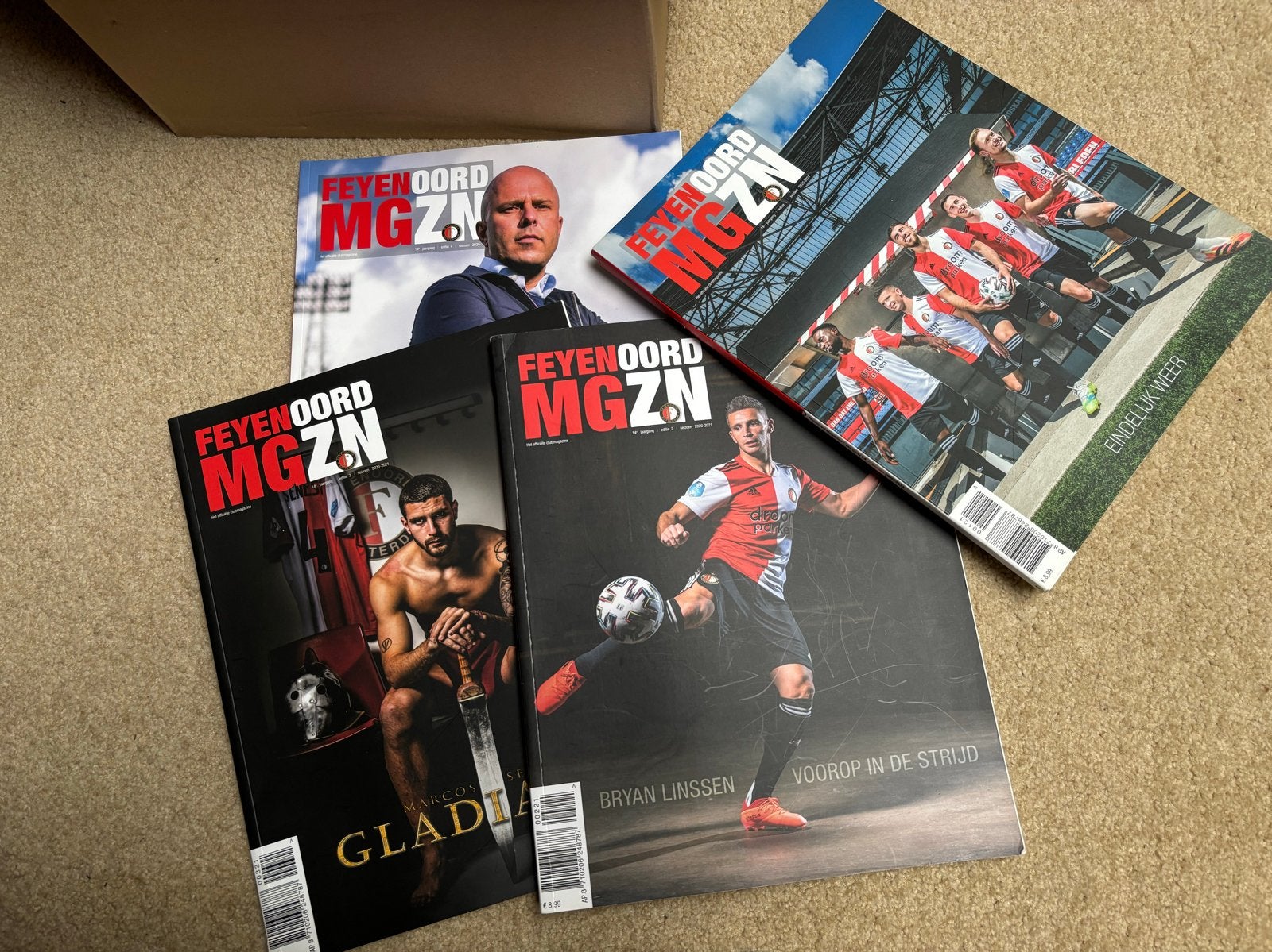 Feyenoord Magazine MGZN - Diverse edities….per stuk, Ophalen of Verzenden, Gelezen, Sport en Vrije tijd