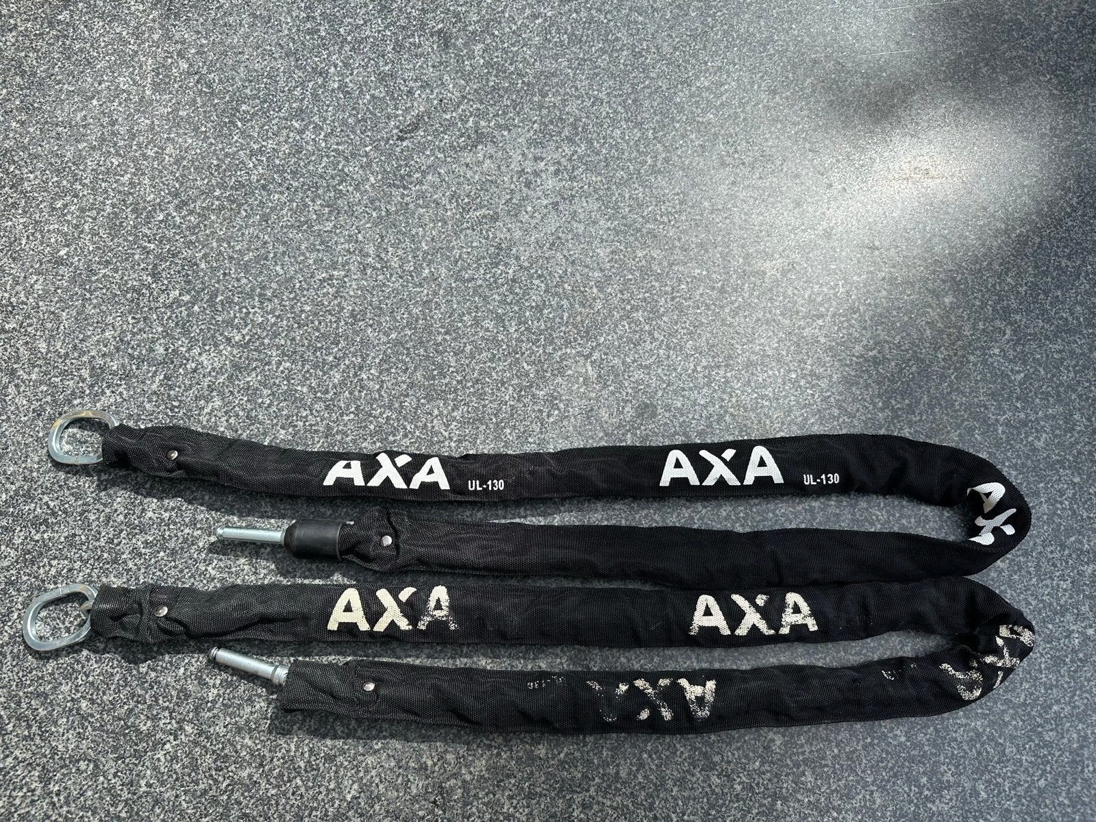 2 AXA Fietssloten UL-130, Fietsen en Brommers, Ophalen of Verzenden, Gebruikt, Kettingslot