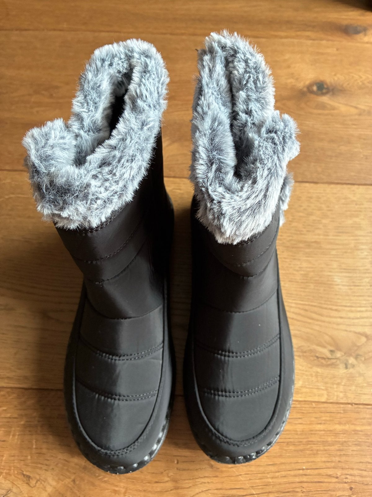 Nieuwe snowboots maat 38 (valt als 37) zwart grijs, Ophalen, Zwart, Snowboots, Nieuw
