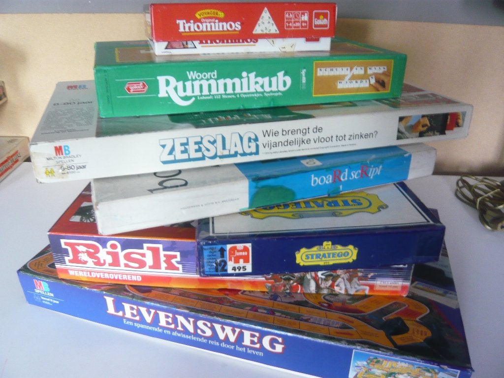 Risk; Rummikub; Stratego; Levensweg etc., Hobby en Vrije tijd, Gezelschapsspellen | Bordspellen, Een of twee spelers, Ophalen of Verzenden