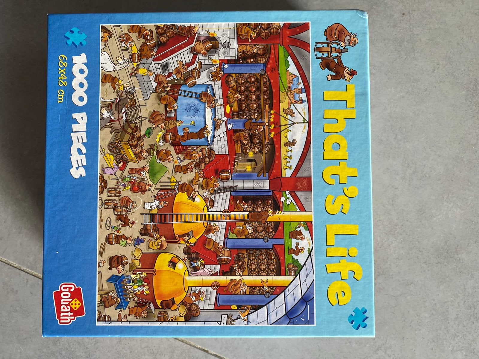 Goliath That's Life no.371329 Legpuzzel 1000 Stukjes, Ophalen of Verzenden, 500 t/m 1500 stukjes, Zo goed als nieuw, Legpuzzel