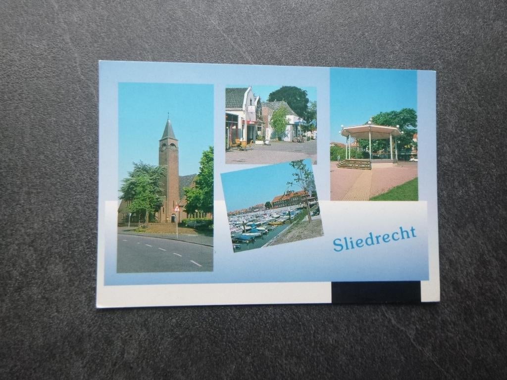 Sliedrecht, kerk/muziektent, Verzenden, 1980 tot heden, Gelopen, Noord-Brabant