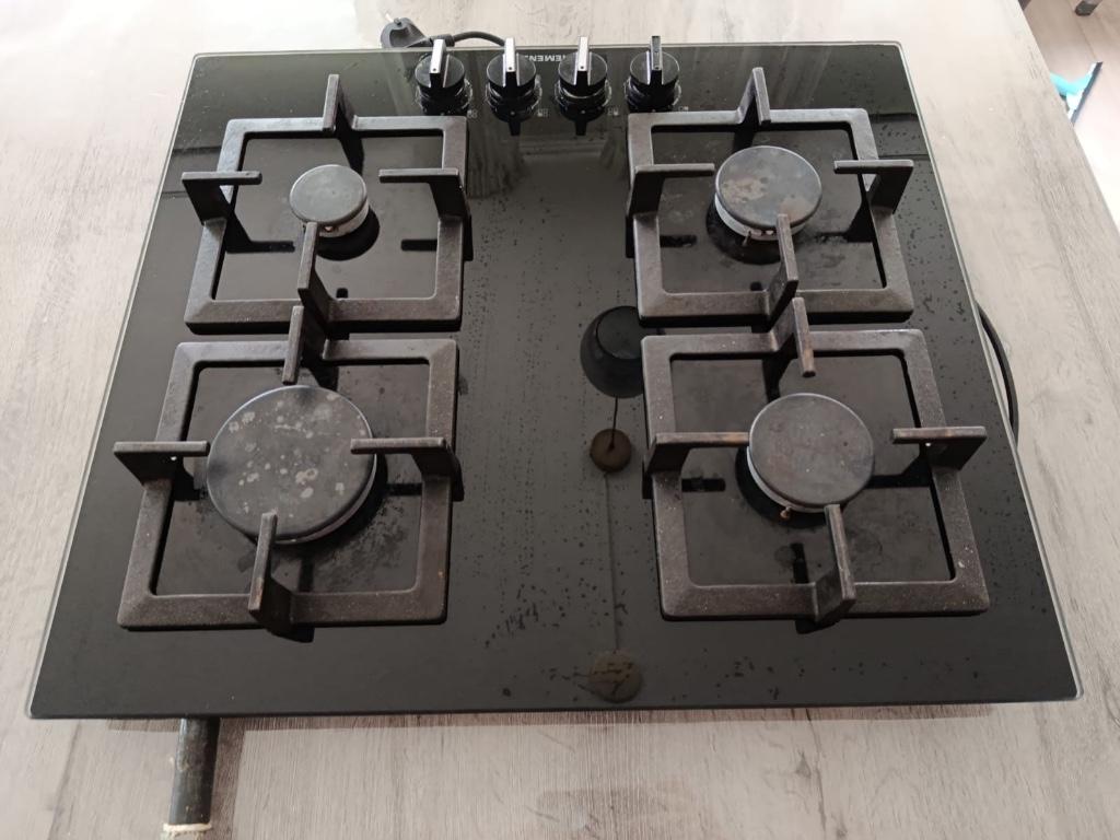 Siemens kookplaat, Witgoed en Apparatuur, Kookplaten, Ophalen, Gebruikt, 4 kookzones, Inbouw