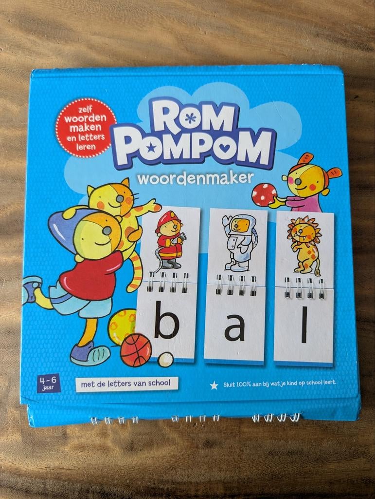 Rom PomPom Woordenmaker, Ophalen of Verzenden, Gebruikt, Taal en Lezen