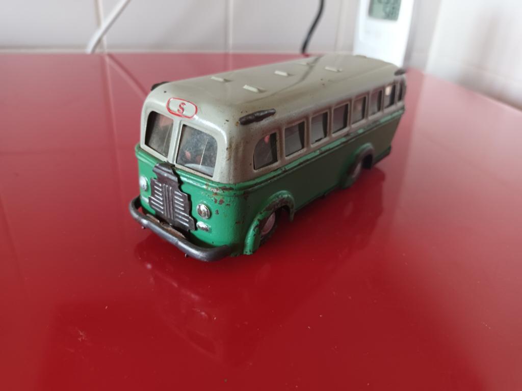 Blikken speelgoed. Auto bus. Zeldzaam. ME-005. Shanghai., Antiek en Kunst, Antiek | Speelgoed, Ophalen of Verzenden