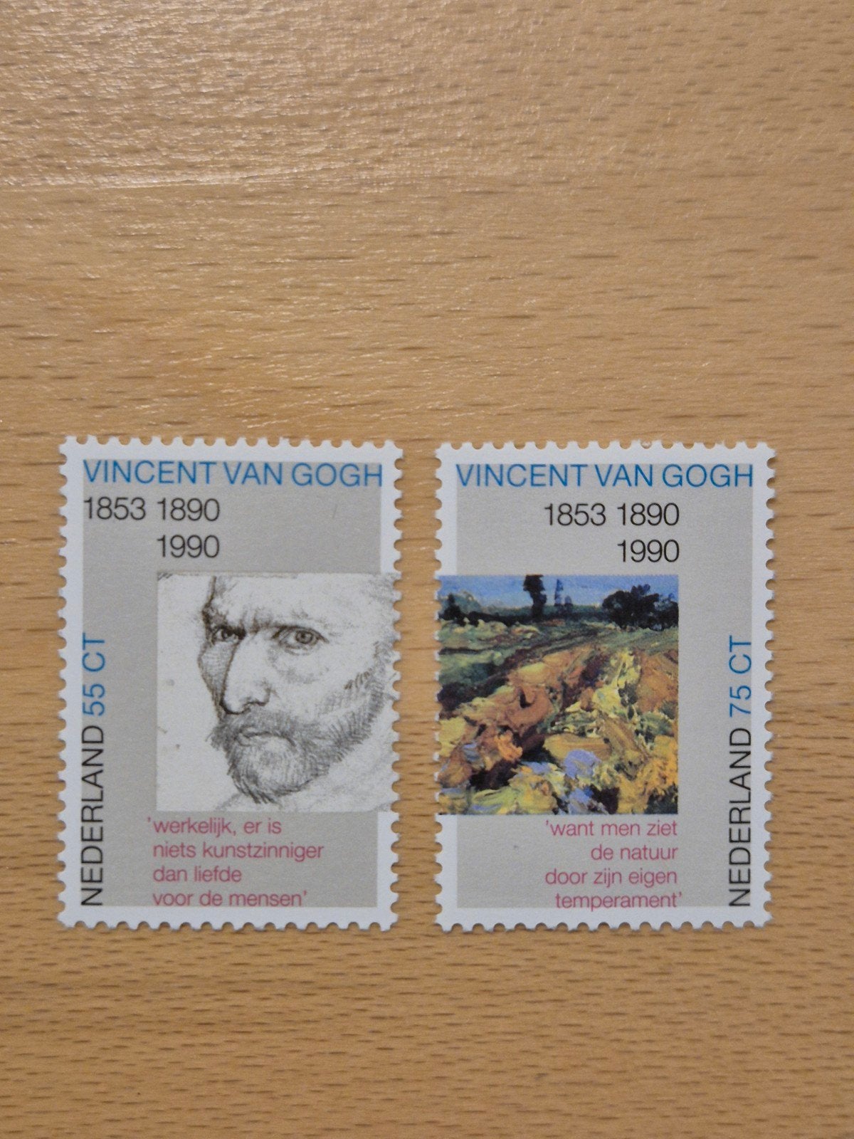 Nederland 1990 Vincent van Gogh, Ophalen of Verzenden, Na 1940, Postfris