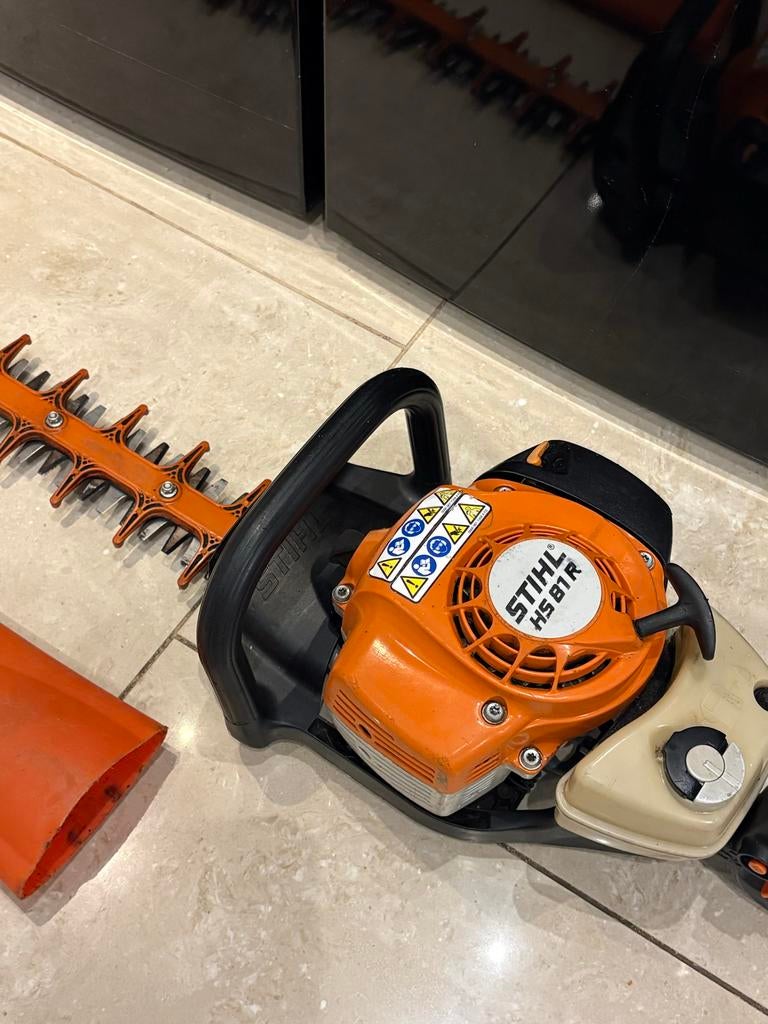 Stihl HS 81R heggenschaar - BJ 2014 - Topstaat, Tuin en Terras, Ophalen, Gebruikt, Benzine